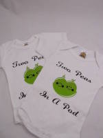 Two Peas in a Pod Baby Onesies