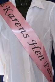 sashes and personalised ribbon 027