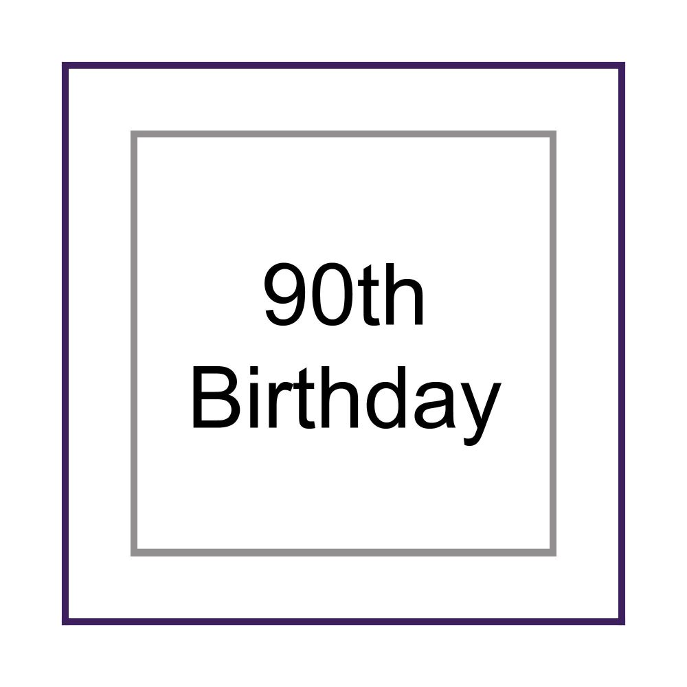 90th Birthday
