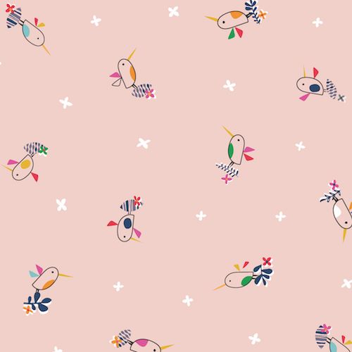 Tropical Birds Pink