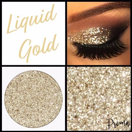 Liquid Gold Glitter Prima Makeup