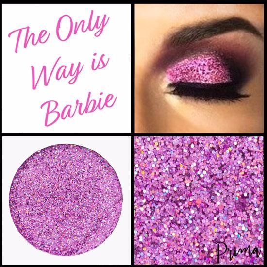 The Only Way Is Barbie Glitter Shadow