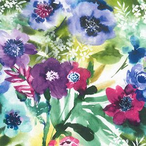 Cotton Extra Wide Multi Flowers