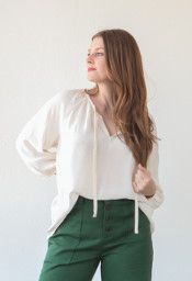 True Bias Sewing Patterns Roscoe Blouse & Dress