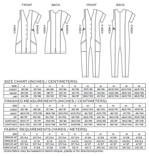 True Bias Sewing Pattern Yari Jumpsuit