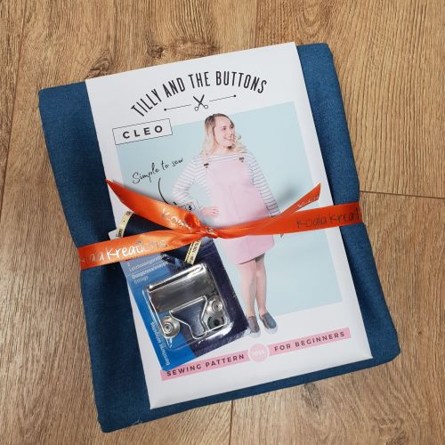 The Cleo Dungaree Dress Sewing Kit
