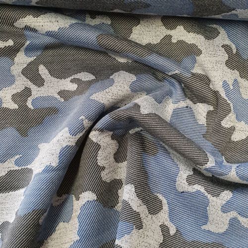 Blue Army Jersey Fleece Lined