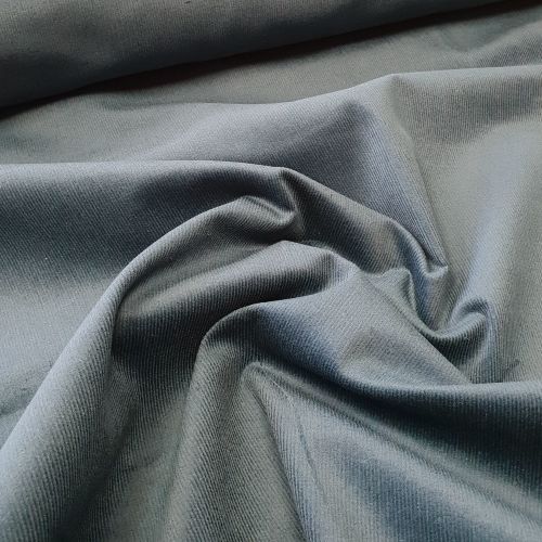 Stretch Corduroy Petrol Blue