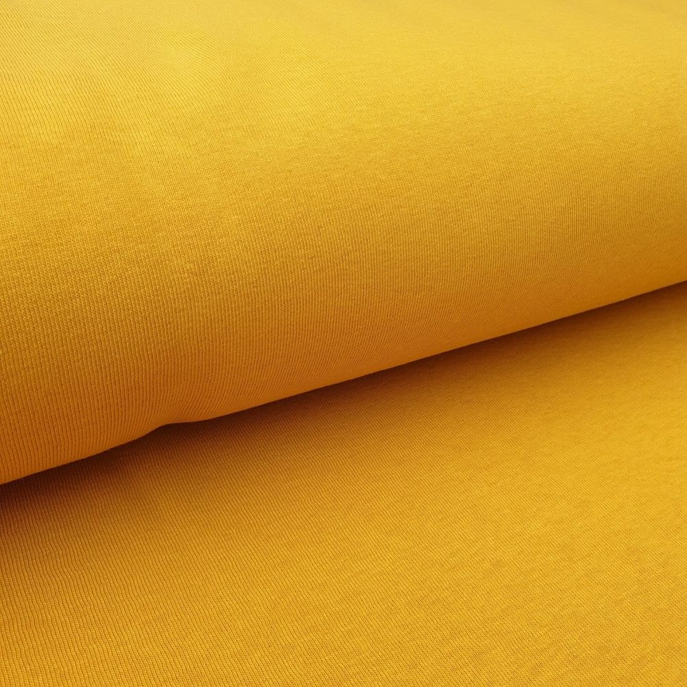 Mustard Sweatshirt Fabric