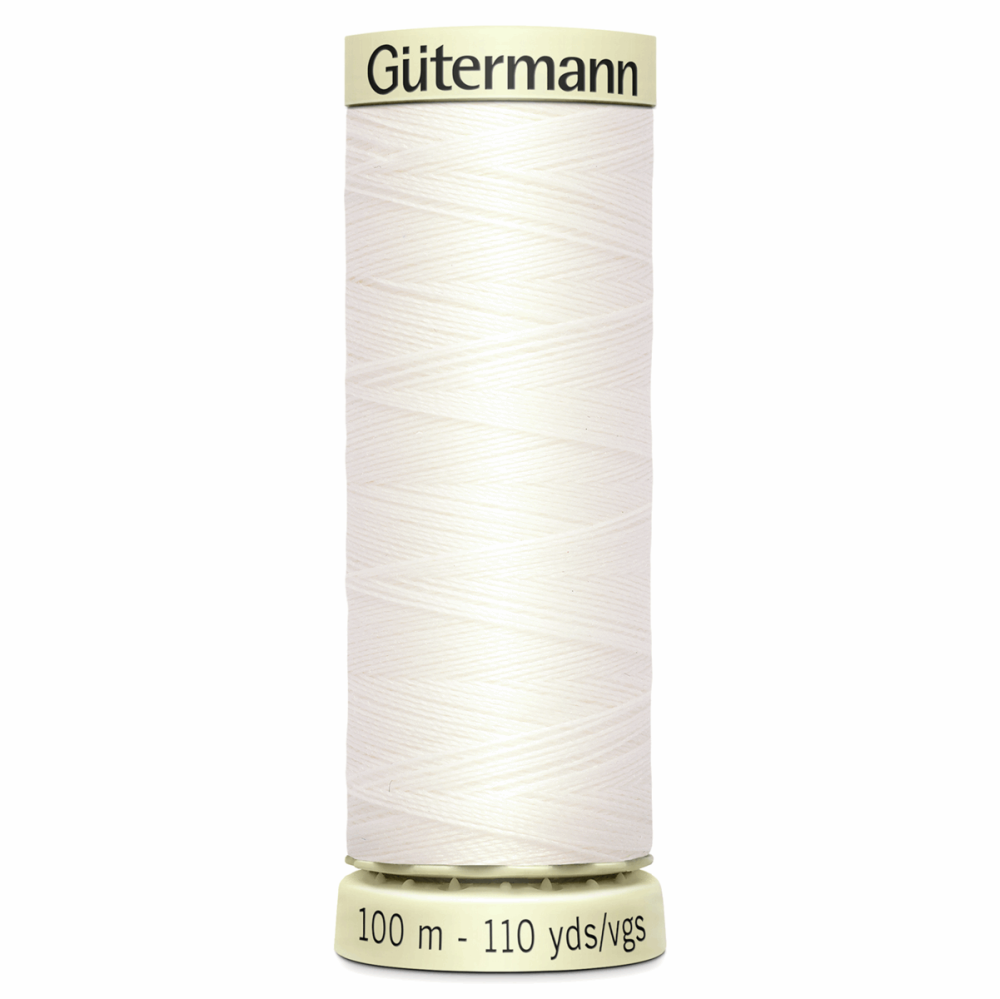 Sew All Polyester Sewing Thread Colour 111 Bridal White 