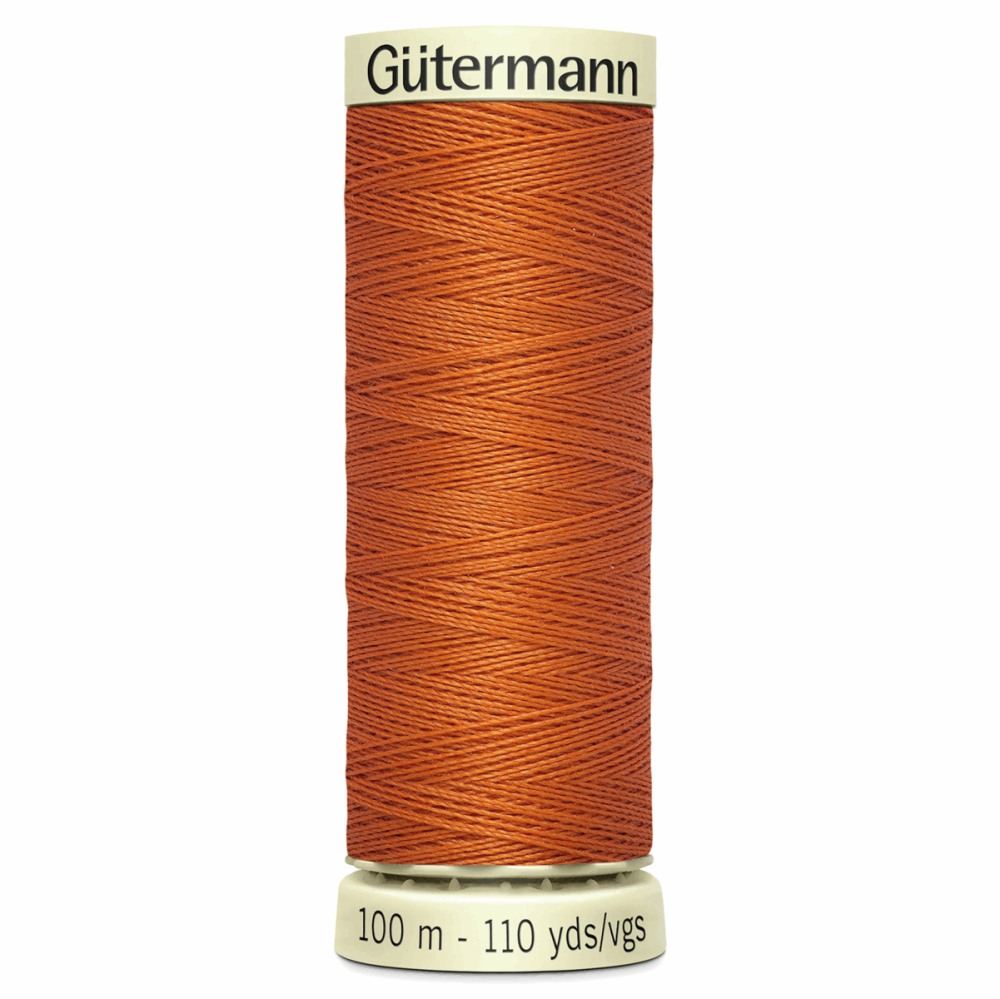 Sew All Polyester Sewing Thread Colour 982 Orange Dusk