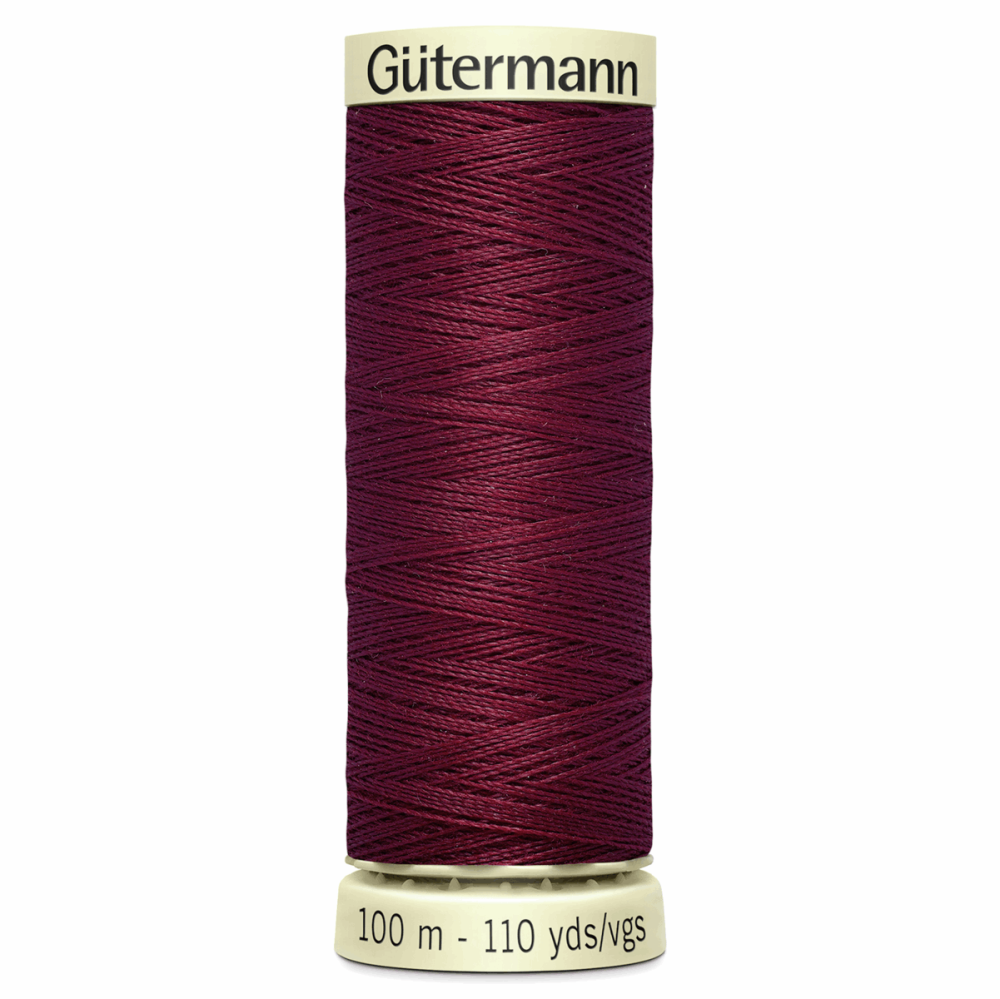 Sew All Polyester Sewing Thread Colour 368 Burgundy 