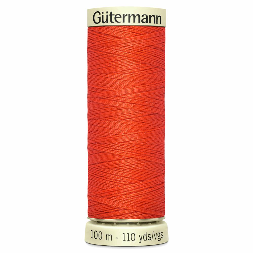 Sew All Polyester Sewing Thread Colour 155 Vivid Orange 