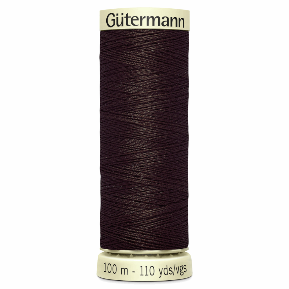 Sew All Polyester Sewing Thread Colour 696 Mahogany 