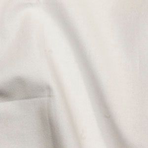 Rose & Hubble Plain Cotton Fabric White
