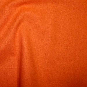 Rose & Hubble Cotton Fabric Orange