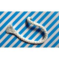 Piping Cord No:4 7mm White 