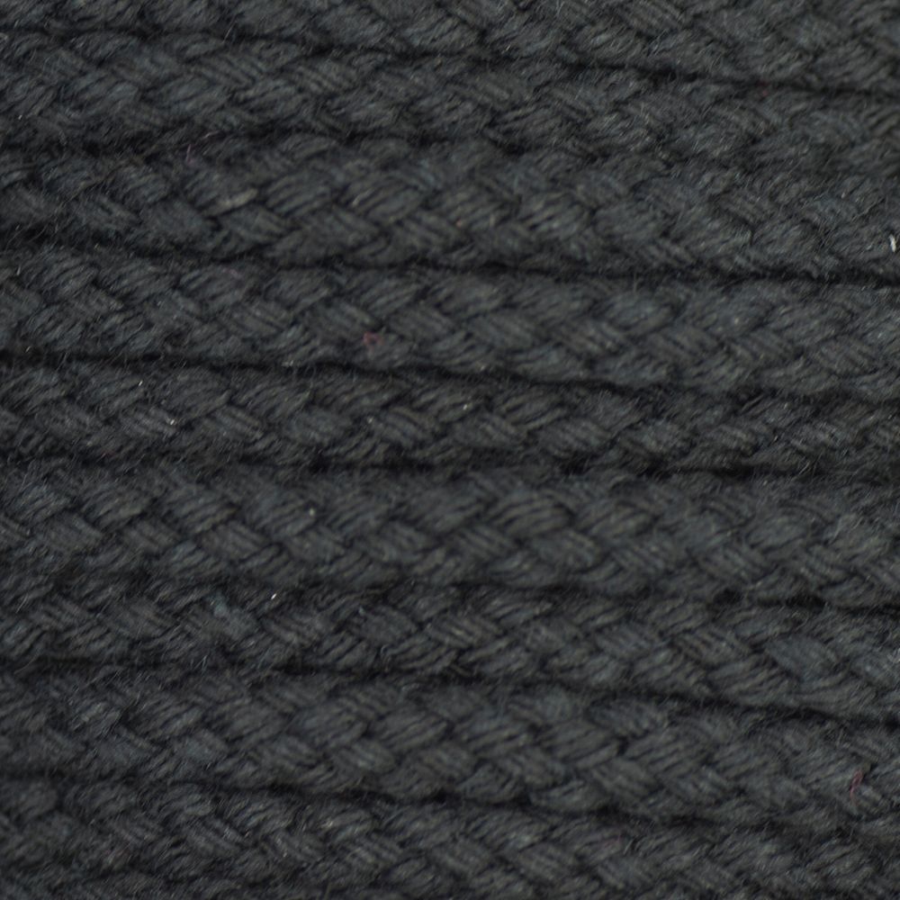 Drawstring Cord Black 5mm 