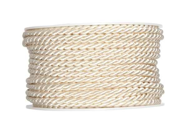 4mm Twisted Rayon Cord Ivory 