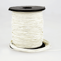 Faux Leather Cord 1mm White 