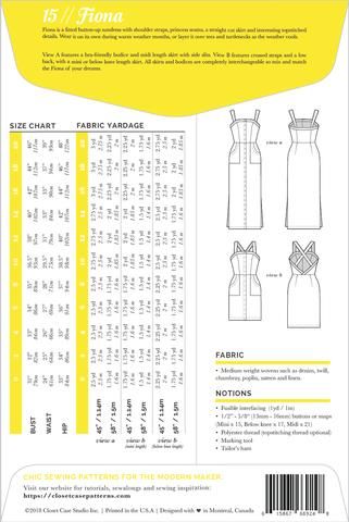 Closet Case Fiona Sun Dress Pattern