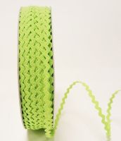 Bertie's Bows Lime 7mm Mini Ric Rac