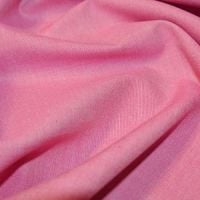 Cotton Chambray Fabric Pink