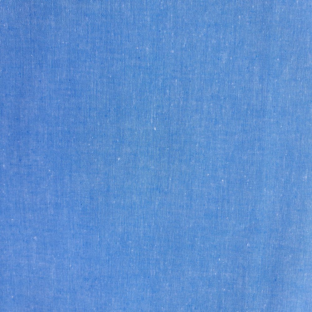 Cotton Chambray Fabric Blue