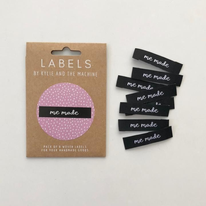 Kylie & The Machine Sewing Labels  Me Made 