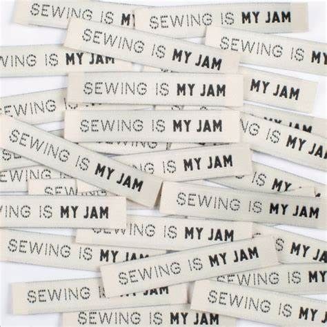 Kylie & The Machine Sewing Labels Sewing Is My Jam 