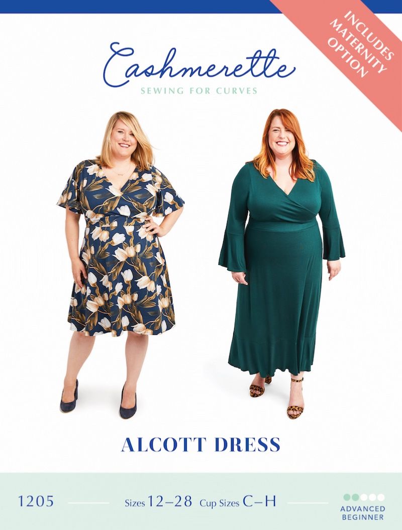 Cashmerette Alcott Dress Sewing Pattern 