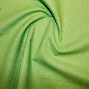 Rose & Hubble Cotton Fabric Lime 