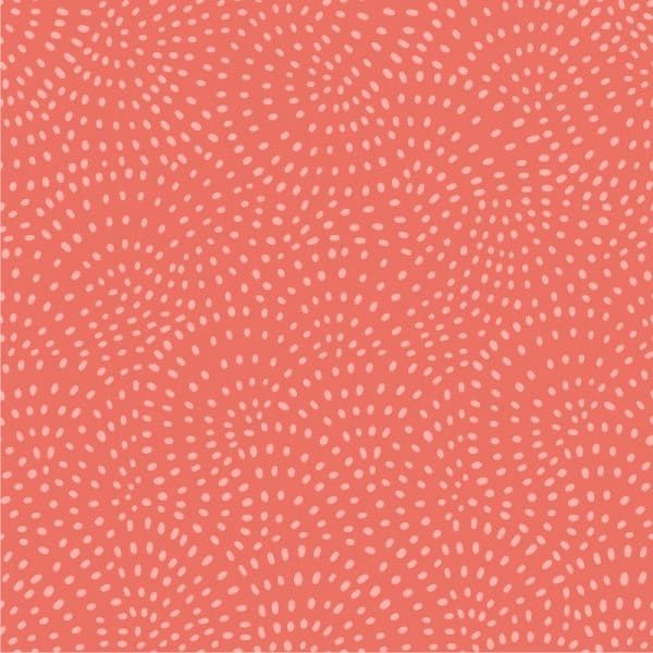 Dashwood Studio Twist Cotton Fabric Coral