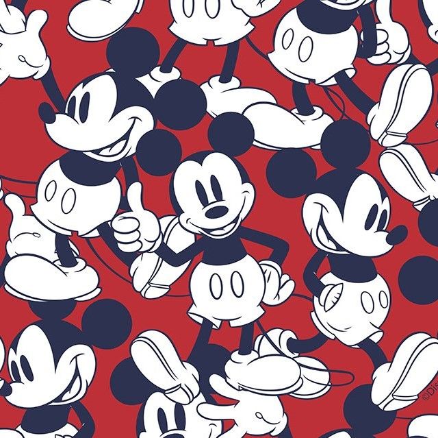 disney fabric - Mickey Mouse fabric - Cotton fabric - beautiful designs ...