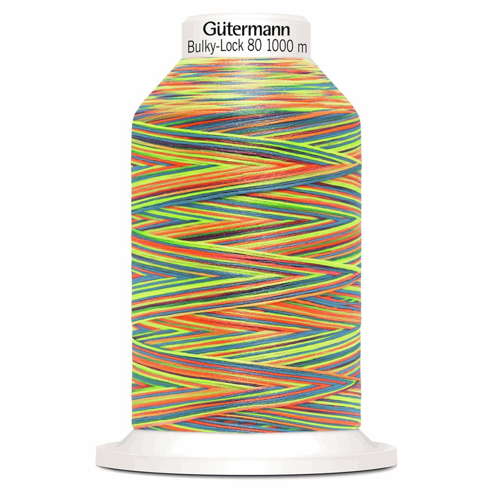 Gutermann Bulky-Lock 80 multicolour 1000m Multicoloured Mix