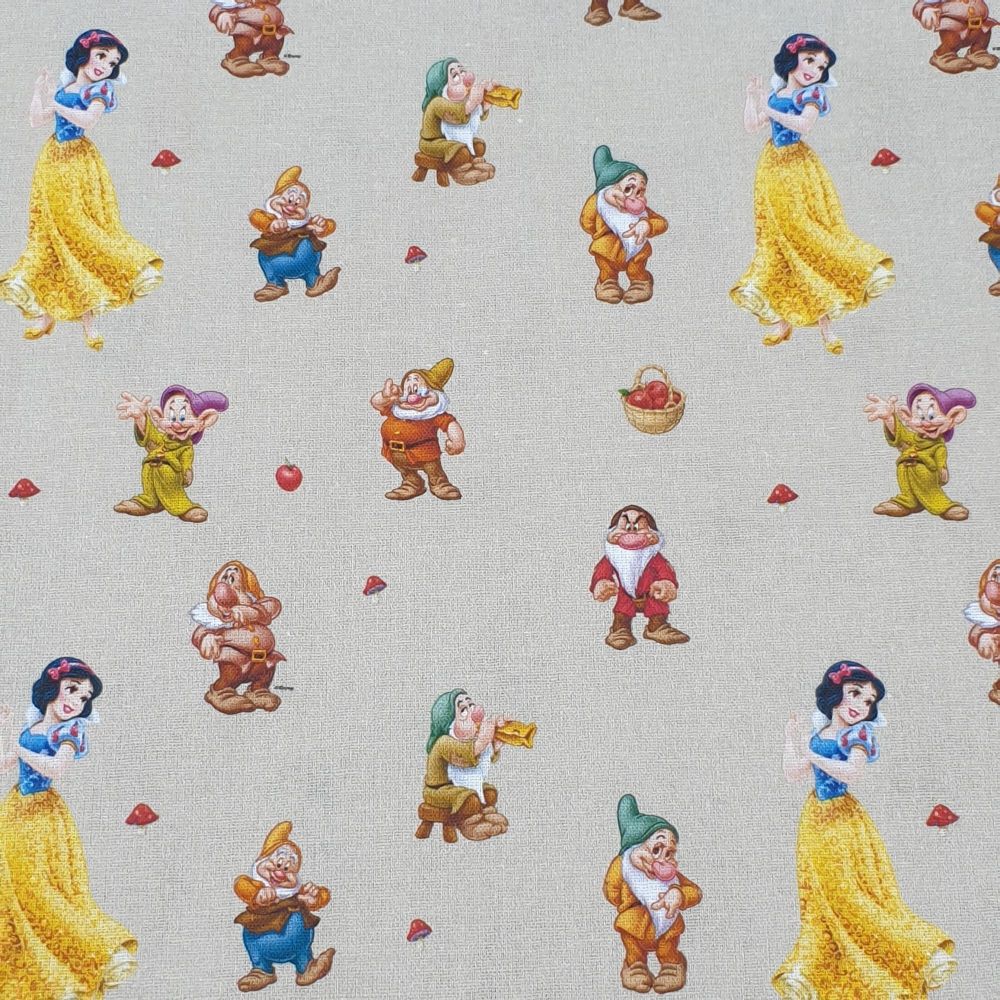 Disney Cotton Fabric Snow White 