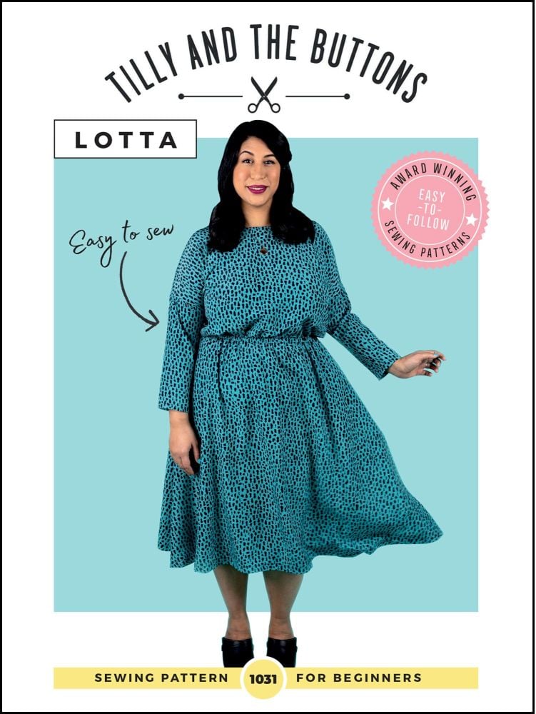 Lotta Dress Tilly & The Buttons Sewing Pattern 