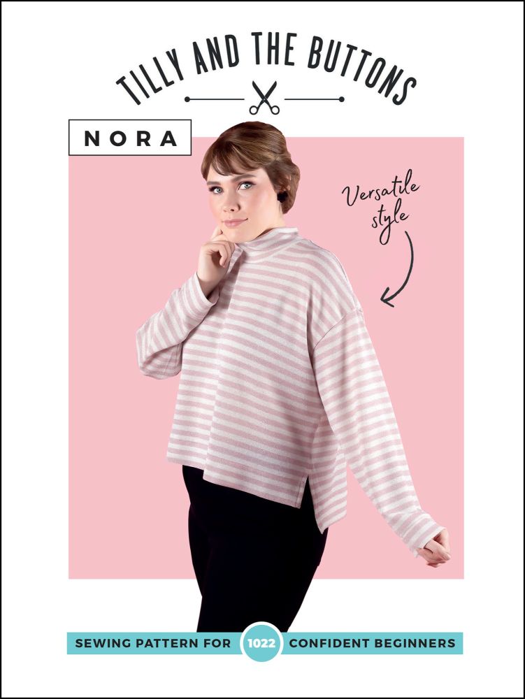 Tilly And The Buttons Nora Top Sewing Pattern 