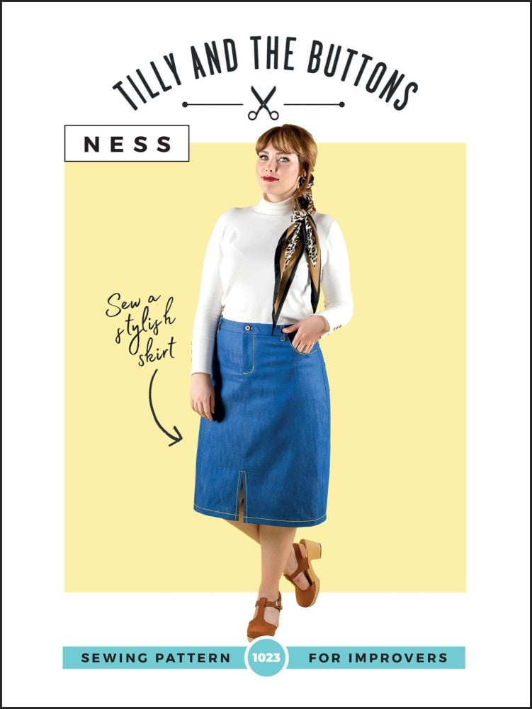 Tilly And The Buttons Sewing Pattern Ness Skirt 