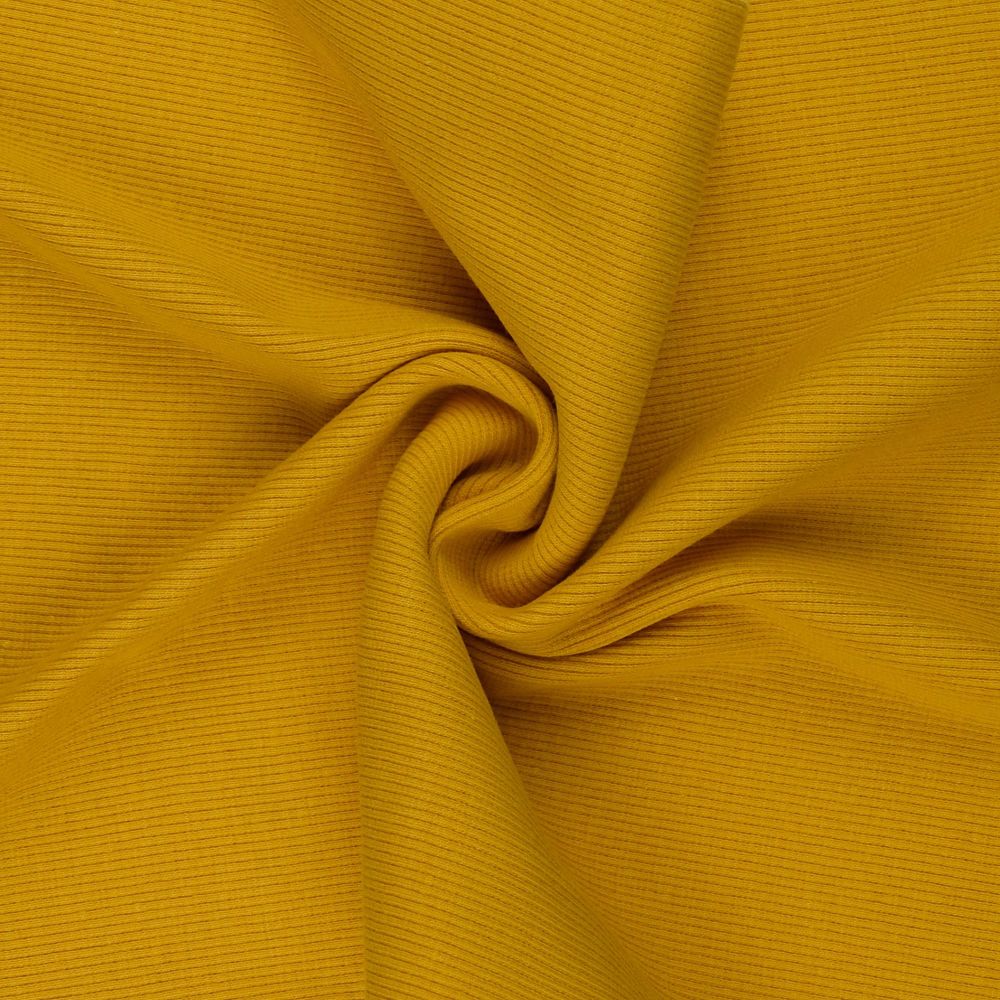 Tubular Ribbing Fabric Mustard 5010