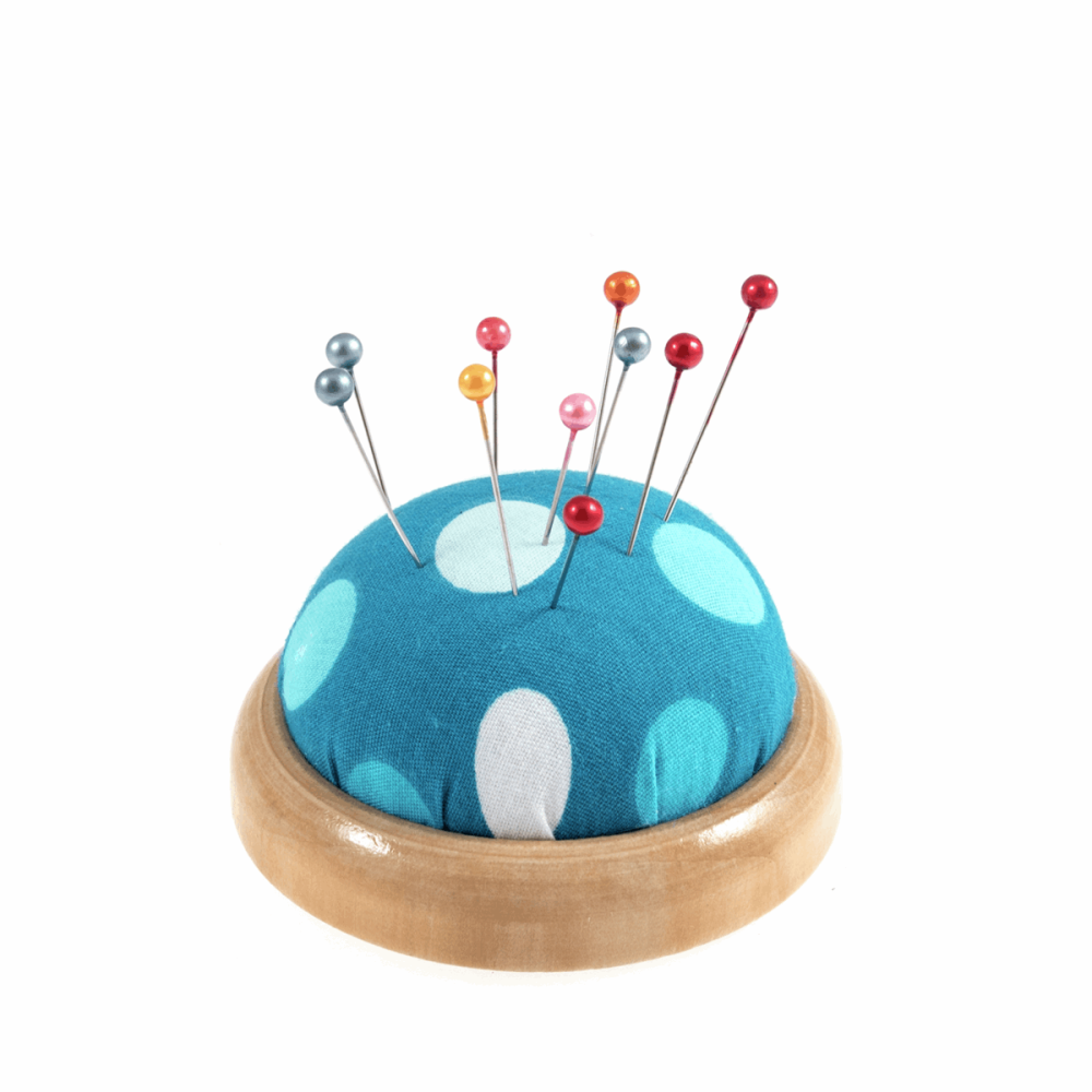 Pin Cushion Wooden Base 
