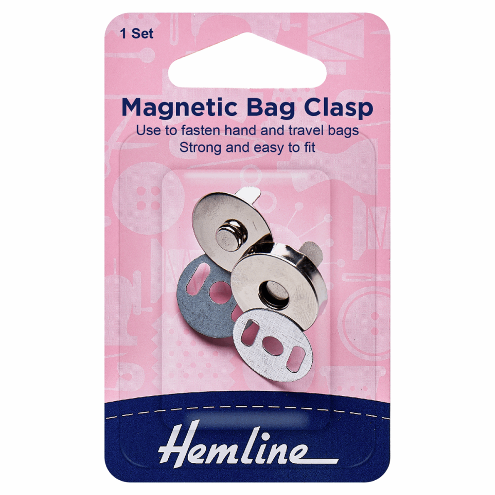 Hemline Magnetic Bag Clasp 19mm