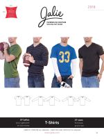 Jalie 2918 Boys and Men's T-Shirt Pattern 