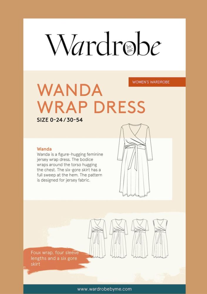 Wardrobe By Me Wanda Wrap Dress Sewing Pattern