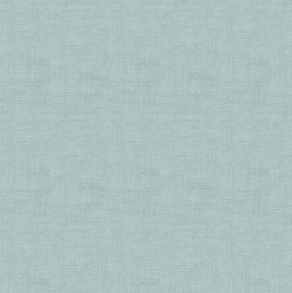 Makower Linen Texture Cotton Fabric Duck Egg