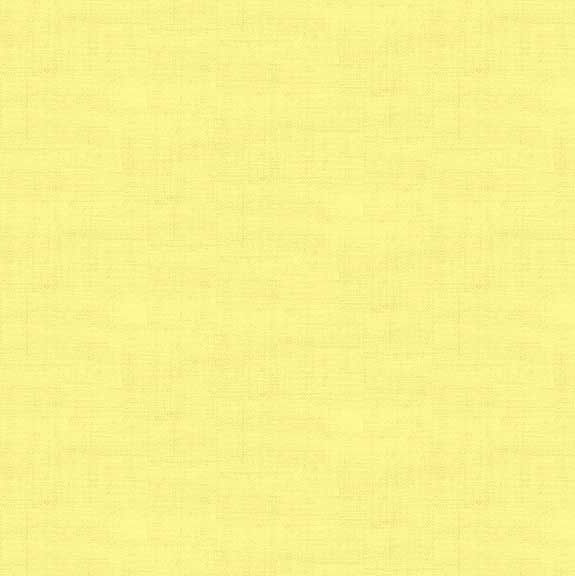 Makower Linen Texture Cotton Fabric Primrose