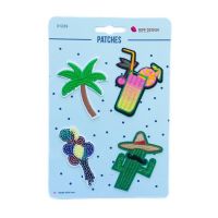 Iron on Patches Cactus Palm tree
