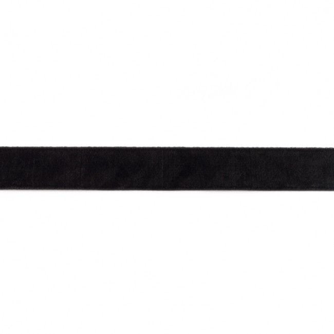 15mm Velvet Ribbon Black