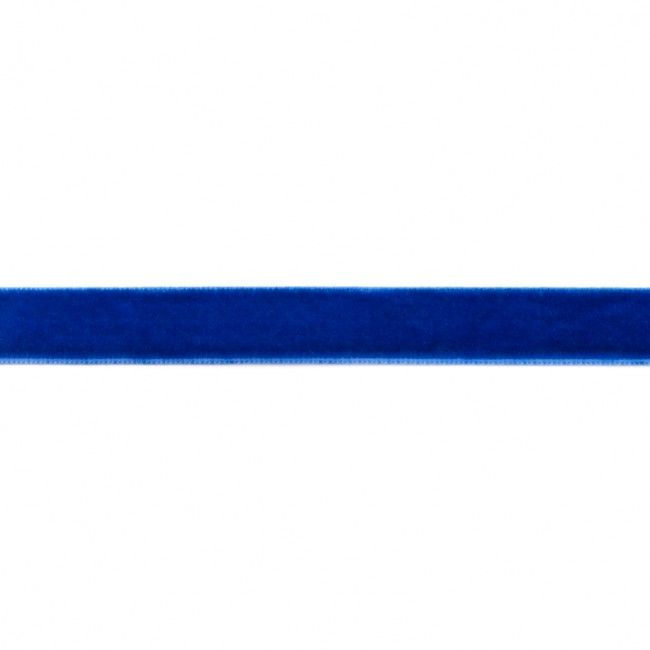 15mm Velvet Ribbon Royal Blue