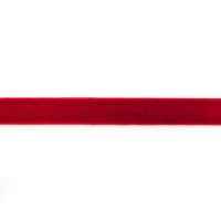 15mm Velvet Ribbon Dark Red
